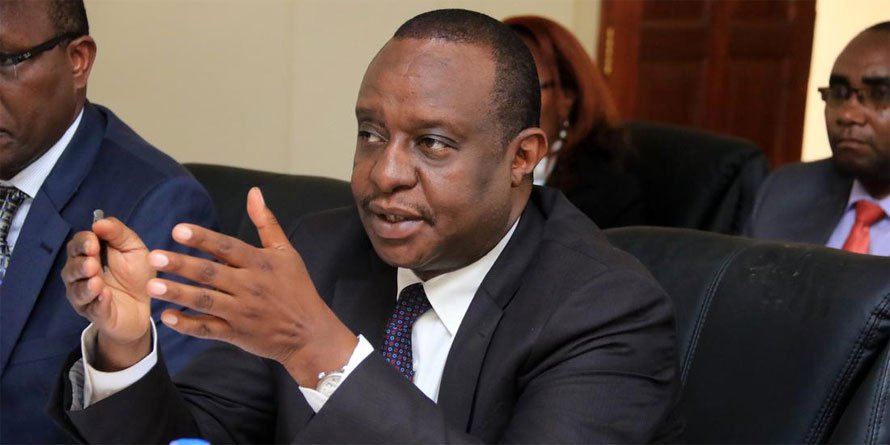 

Treasury secretary Henry Rotich. FILE PHOTO | NMG